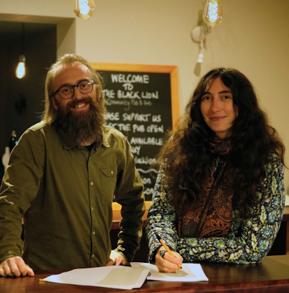 Welcome, Tadgh and Mary